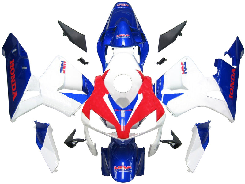 Fairings 2003-2004 Honda CBR 600 RR Red Whit Blue HRC Racing Generic