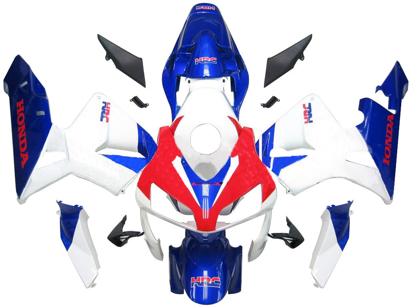 Fairings 2003-2004 Honda CBR 600 RR Red Whit Blue HRC  Generic