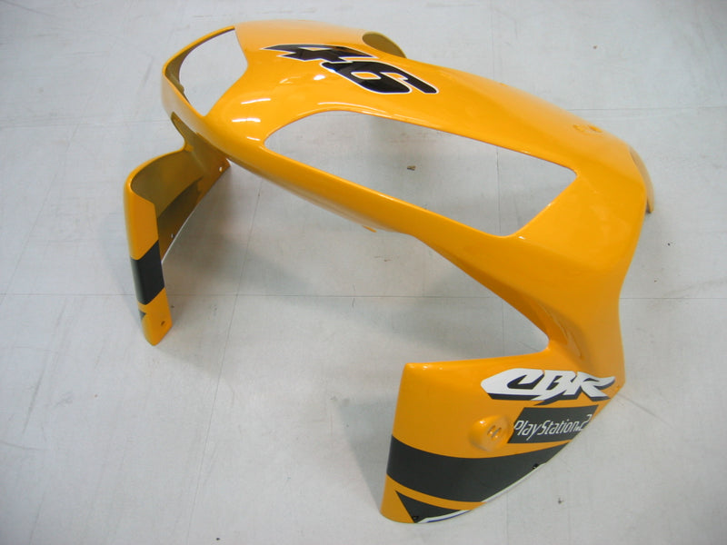 Fairings 2003-2004 Honda CBR 600 RR Yellow & Blue No.46 N. Azzurro Racing Generic