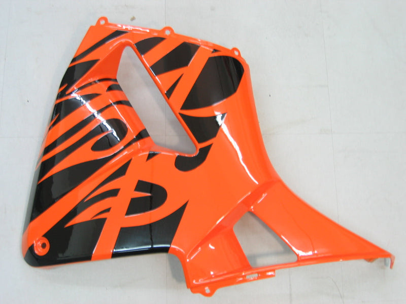 Fairings 2003-2004 Honda CBR 600 RR Orang & Black Flame  Generic