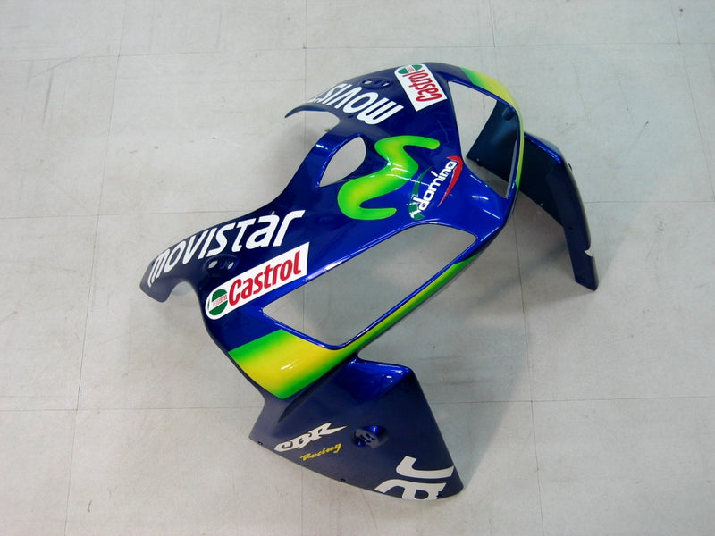 Fairings 2005-2006 Honda CBR 600 RR Blue & Green Movistar Racing Generic