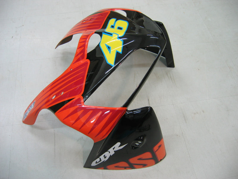 Fairings 2005-2006 Honda CBR 600 RR Yellow Black Valentino Rossi Racing Generic