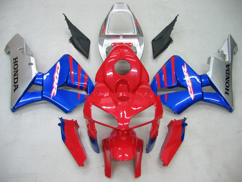 Fairings 2005-2006 Honda CBR 600 RR Red Blue Silver CBR  Generic