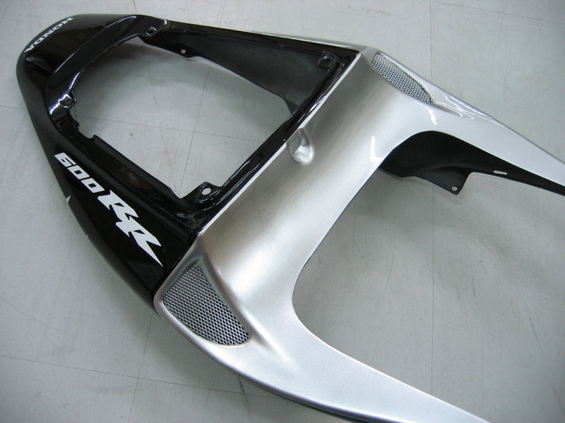 Fairings 2005-2006 Honda CBR 600 RR Black & Silver SevenStars  Generic