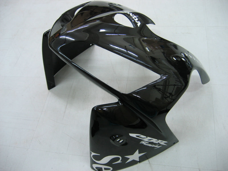 Fairings 2005-2006 Honda CBR 600 RR Black & Silver SevenStars Racing Generic