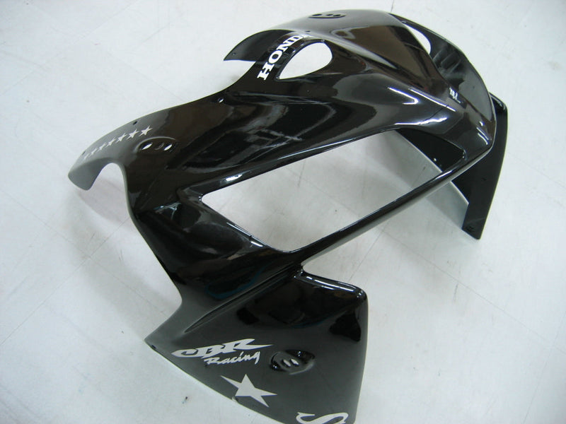 Fairings 2005-2006 Honda CBR 600 RR Black & Silver SevenStars  Generic