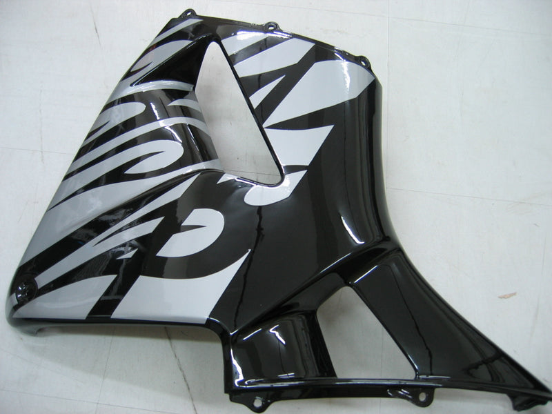 Fairings 2005-2006 Honda CBR 600 RR Black & Silver Tribal Tatoo Racing Generic