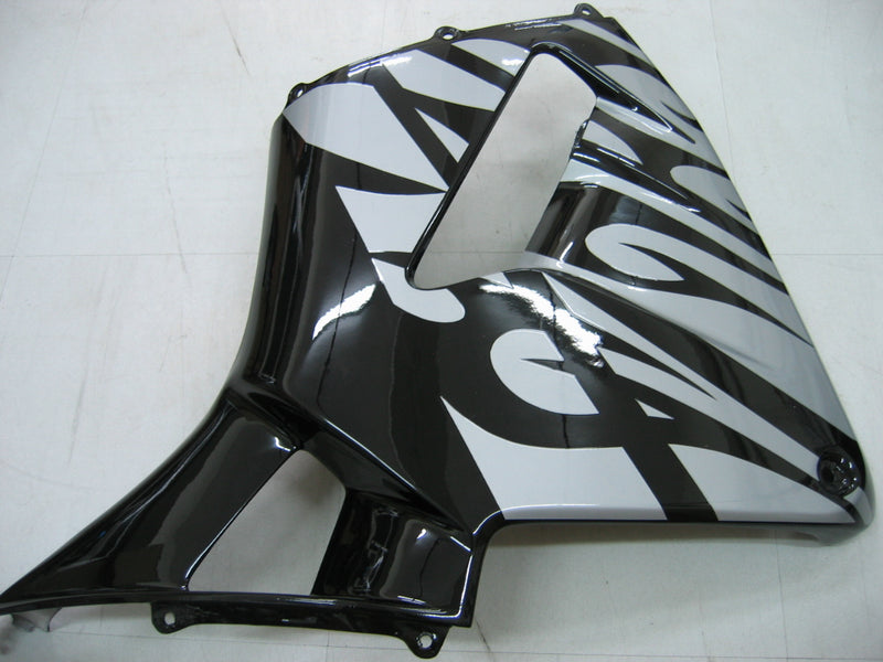 Fairings 2005-2006 Honda CBR 600 RR Black & Silver Tribal Tatoo Racing Generic