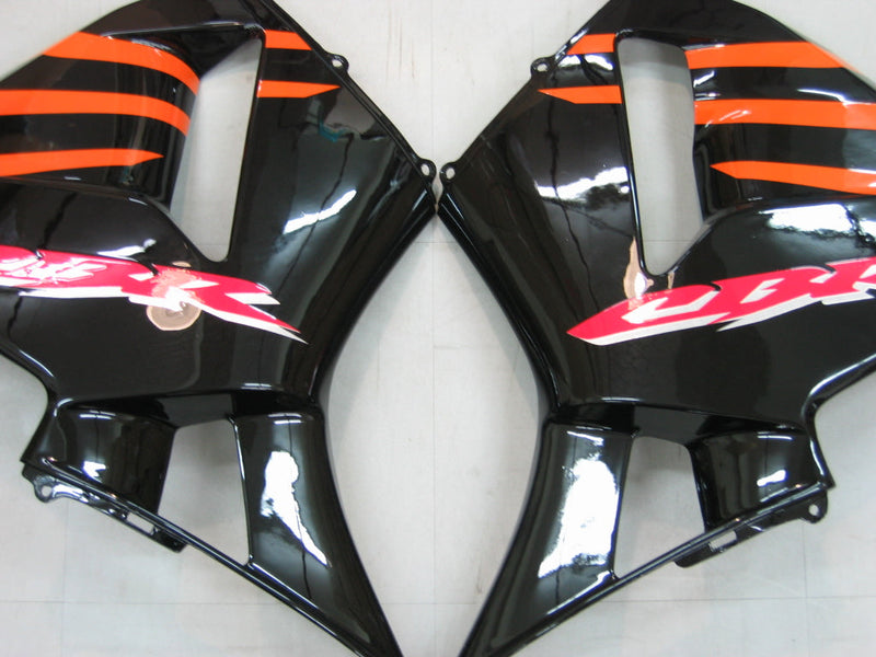 Fairings 2005-2006 Honda CBR 600 RR Orange & Black CBR Honda  Generic