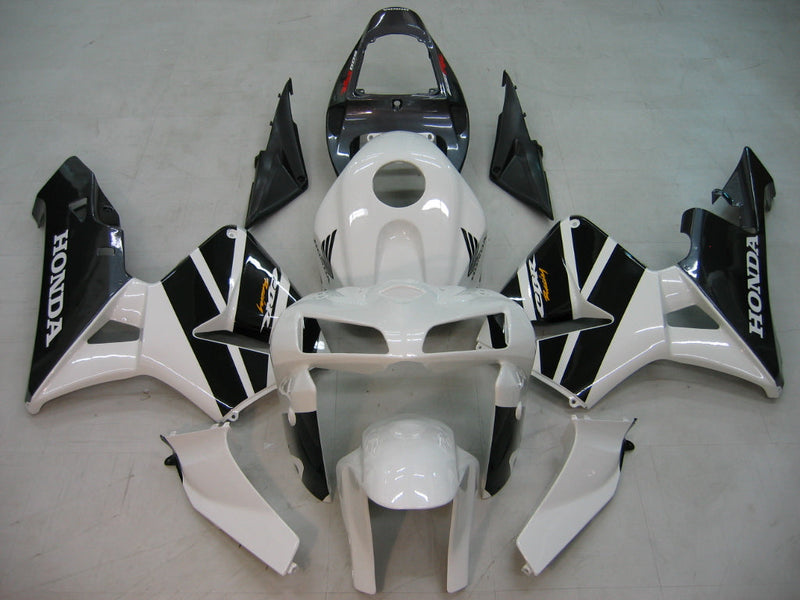 Fairings 2005-2006 Honda CBR 600 RR White & Black CBR  Generic