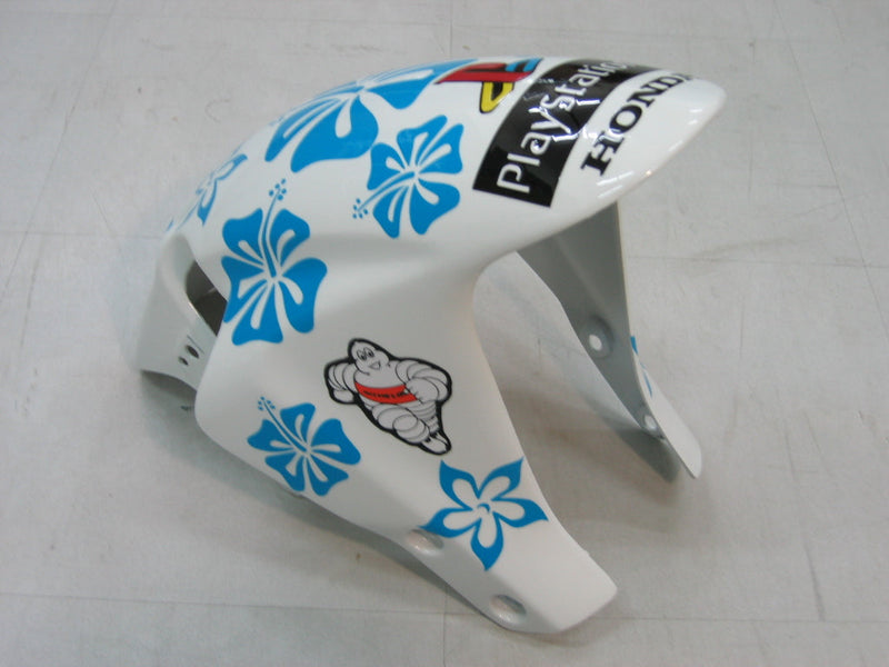 Fairings 2005-2006 Honda CBR 600 RR Multi-Color Azzurro Floral  Generic