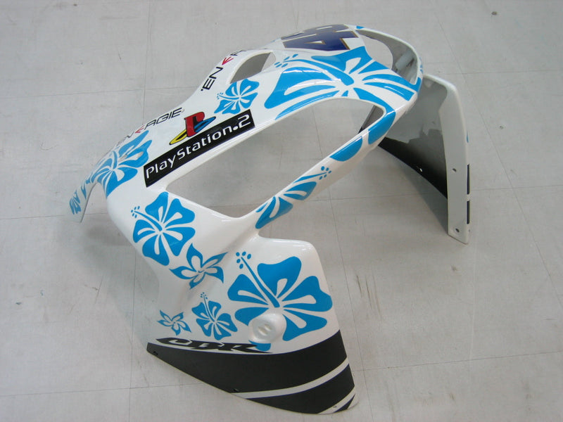 Fairings 2005-2006 Honda CBR 600 RR Multi-Color Azzurro Floral  Generic