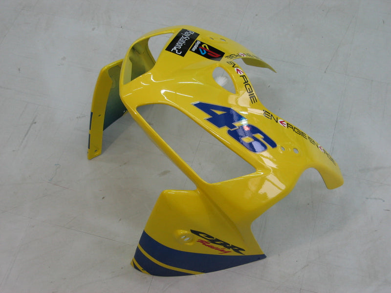 Fairings 2005-2006 Honda CBR 600 RR Yellow No.46 Azzurro  Generic