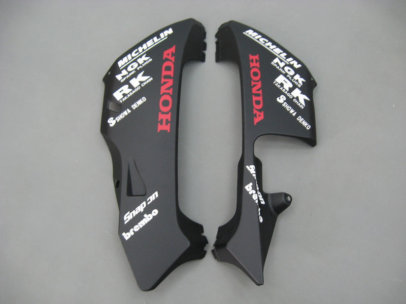 Fairings 2005-2006 Honda CBR 600 RR Black Matte  Valentino Rossi Racing Generic