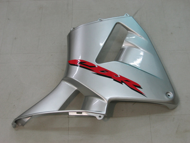 Fairings 2005-2006 Honda CBR 600 RR Silver & Black CBR Racing Generic