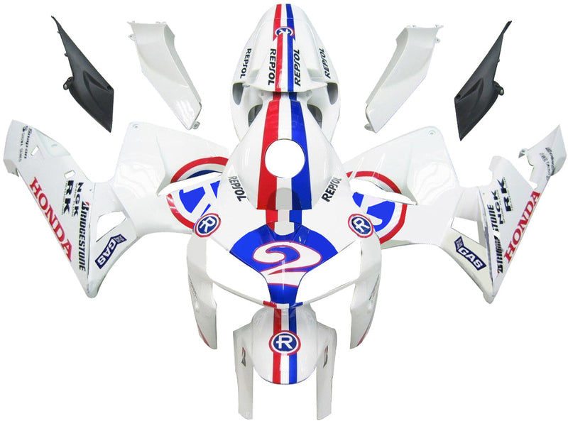 Fairings 2005-2006 Honda CBR 600 RR White No.2 Repsol  Generic