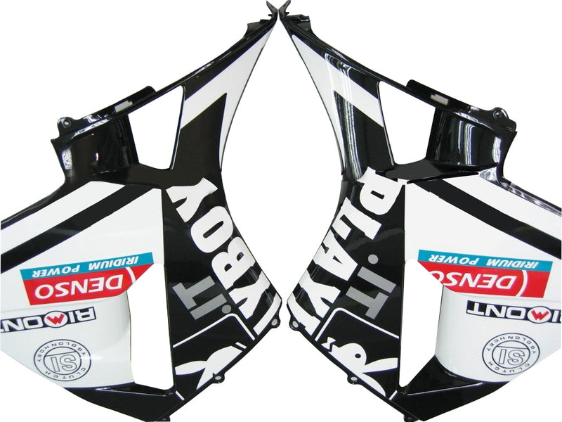 Fairings 2005-2006 Honda CBR 600 RR Black & White Playboy  Generic