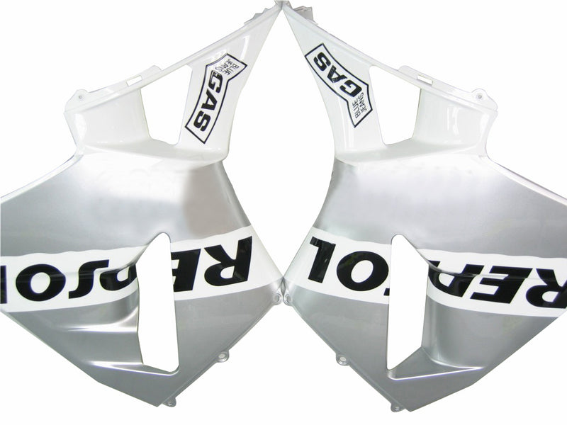 Fairings 2005-2006 Honda CBR 600 RR White & Silver Repsol Racing Generic