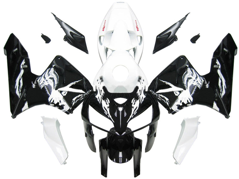 Fairings 2005-2006 Honda CBR 600 RR White & Black Tribal  Generic