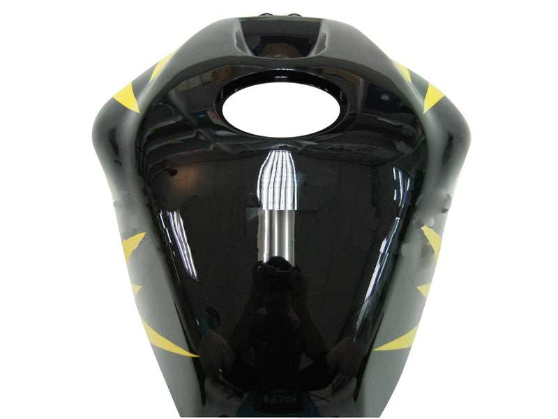 Fairings 2005-2006 Honda CBR 600 RR Black & Yellow Tribal  Generic