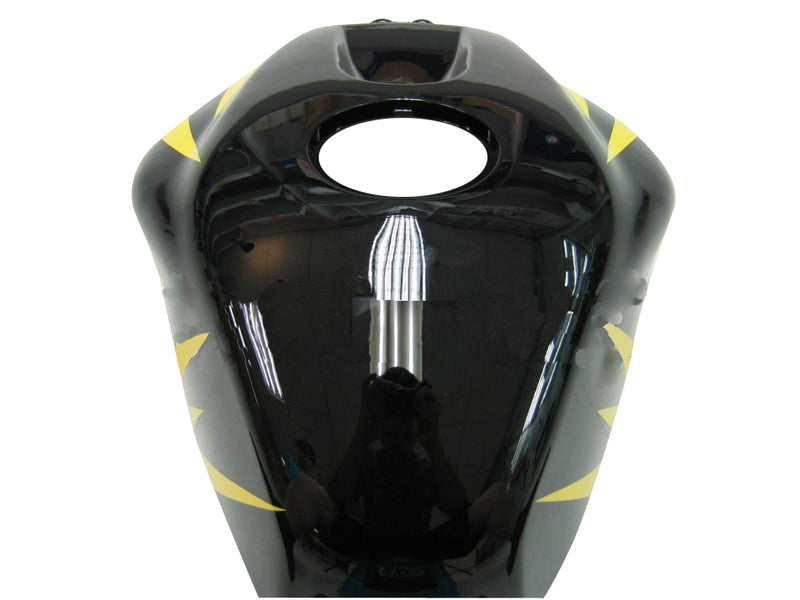 Fairings 2005-2006 Honda CBR 600 RR Black & Yellow Tribal Racing Generic