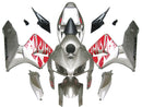 Fairings 2005-2006 Honda CBR 600 RR Silver & Red Tribal Racing Generic