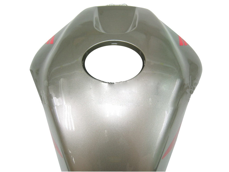 Fairings 2005-2006 Honda CBR 600 RR Silver & Red Tribal  Generic