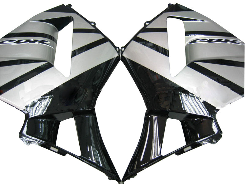 Fairings 2005-2006 Honda CBR 600 RR Black & Silver CBR Honda  Generic