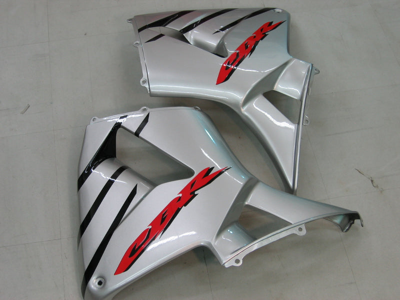 Fairings 2005-2006 Honda CBR 600 RR Black & Silver CBR Racing Generic