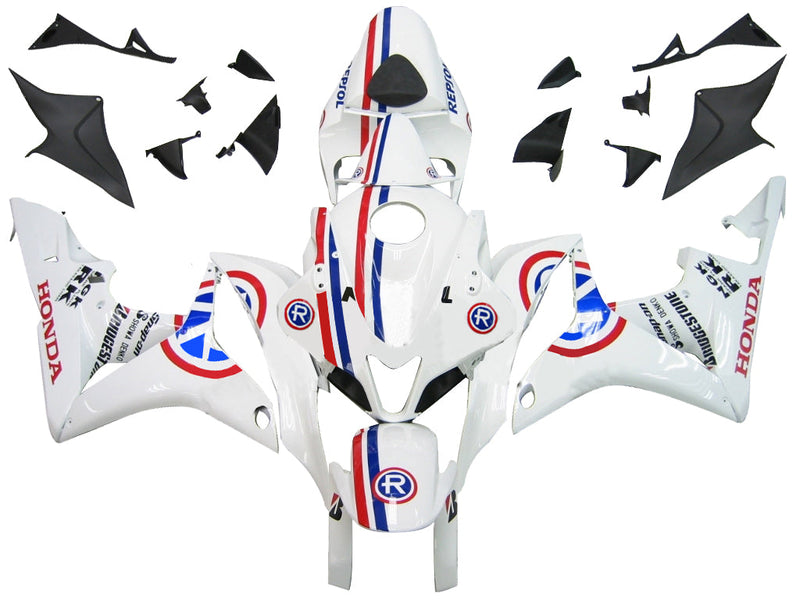 Fairings 2007-2008 Honda CBR 600 RR White Repsol  Generic