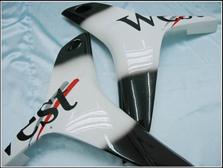 Fairings 2007-2008 Honda CBR 600 RR Black West Racing Generic