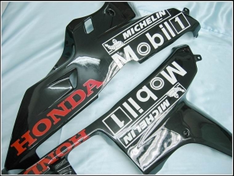 Fairings 2007-2008 Honda CBR 600 RR Black West  Generic