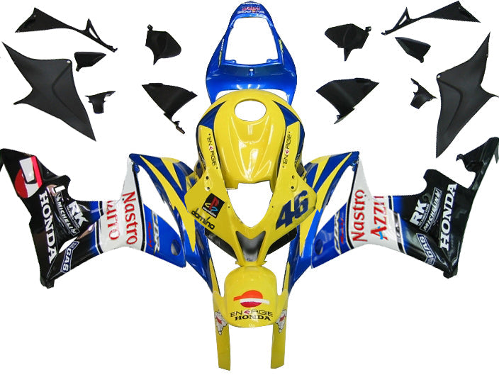 Fairings 2007-2008 Honda CBR 600 RR Multi-Color No.46 Azzurro  Generic