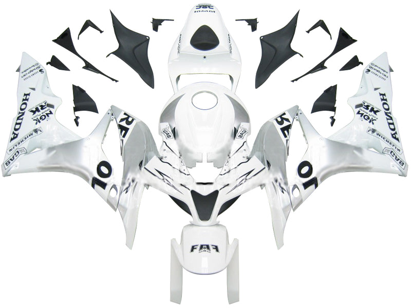 Fairings 2007-2008 Honda CBR 600 RR Silver & White Repsol Racing Generic