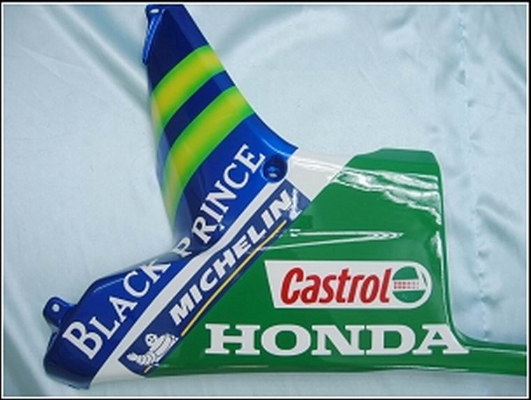Fairings 2007-2008 Honda CBR 600 RR Blue & Green Movistar  Generic