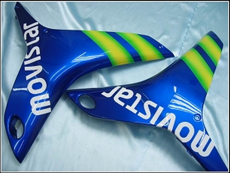 Fairings 2007-2008 Honda CBR 600 RR Blue & Green Movistar Racing Generic