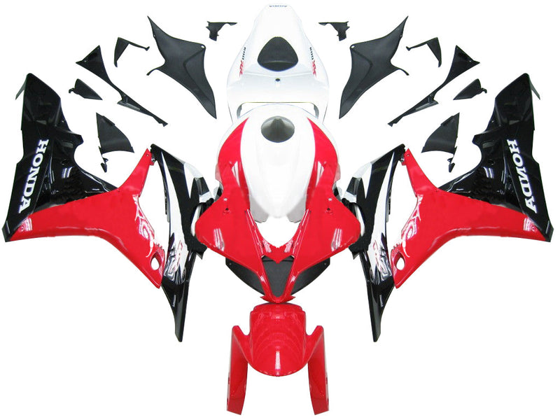 Fairings 2007-2008 Honda CBR 600 RR Red White Black Honda  Generic