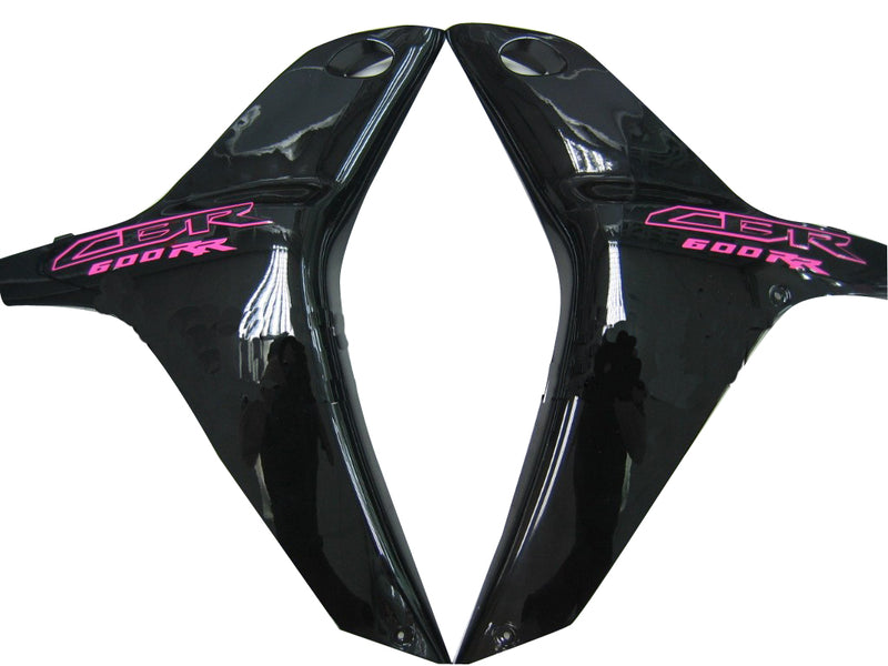 Fairings 2007-2008 Honda CBR 600 RR Pink Black Honda Racing Generic