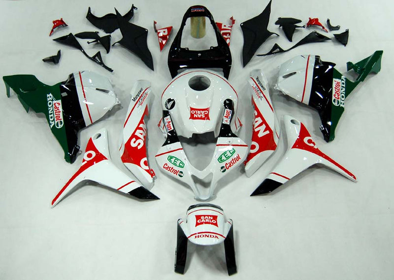 Fairings 2009-2012 Honda CBR 600 RR Multi-Color San Carlo Racing Generic