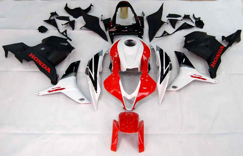 Fairings 2009-2012 Honda CBR 600 RR Red White Black CBR  Generic