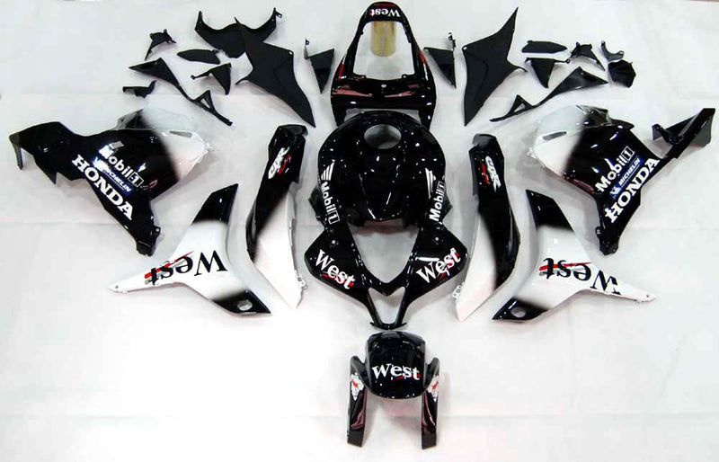 Fairings 2009-2012 Honda CBR 600 RR Black West CBR  Generic