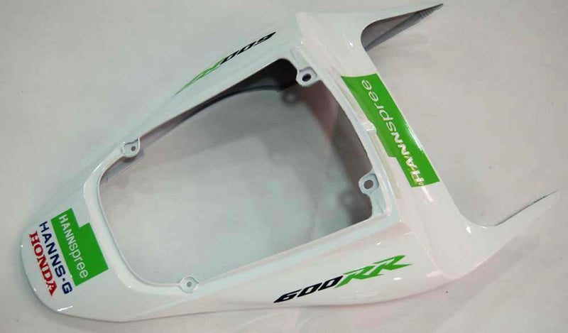 Fairings 2009-2012 Honda CBR 600 RR White & Black Hannspree Racing Generic