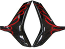 Fairings 2009-2012 Honda CBR 600 RR Black & Red Flame Racing Generic