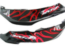 Fairings 2009-2012 Honda CBR 600 RR Black & Red Flame Racing Generic