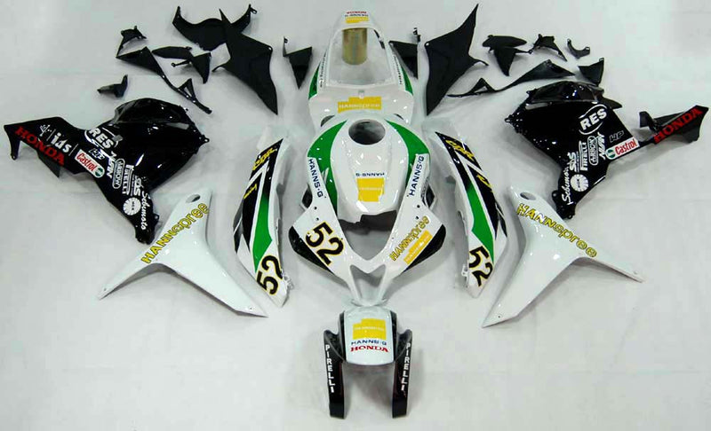 Fairings 2009-2012 Honda CBR 600 RR Multi-Color No.52 Hannspree Racing Generic