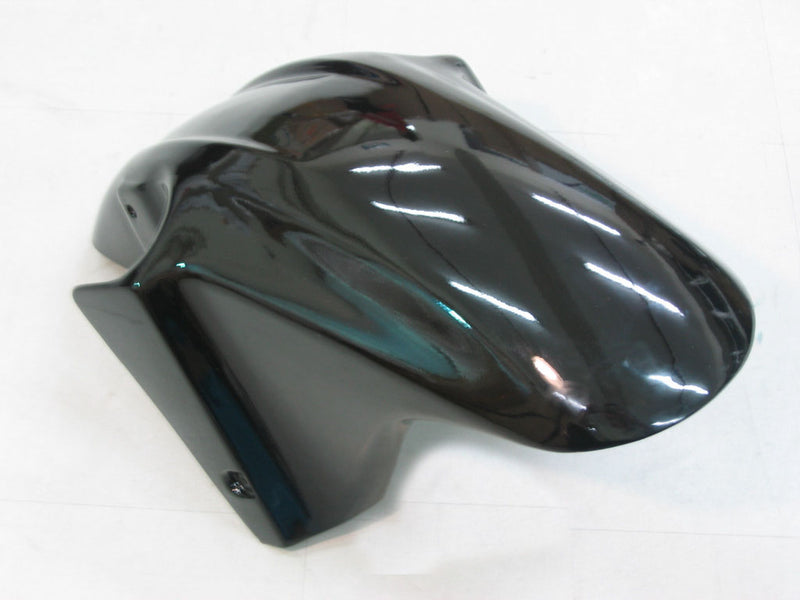 Fairings 2001-2003 Honda CBR 600 F4i Black & Green Flame Racing Generic