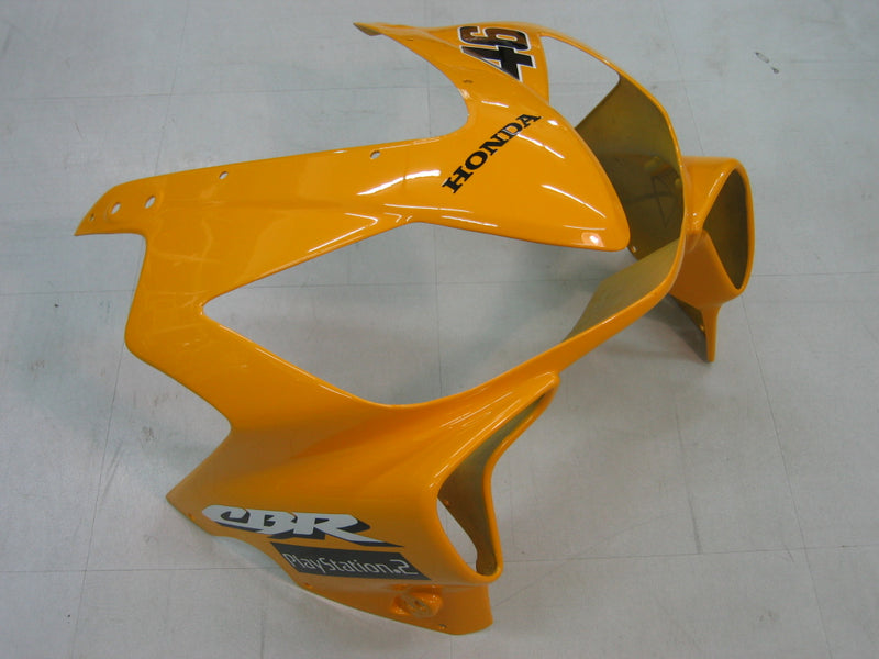 Fairings 2001-2003 Honda CBR 600 F4i Yellow No.46 Azzurro Racing Generic