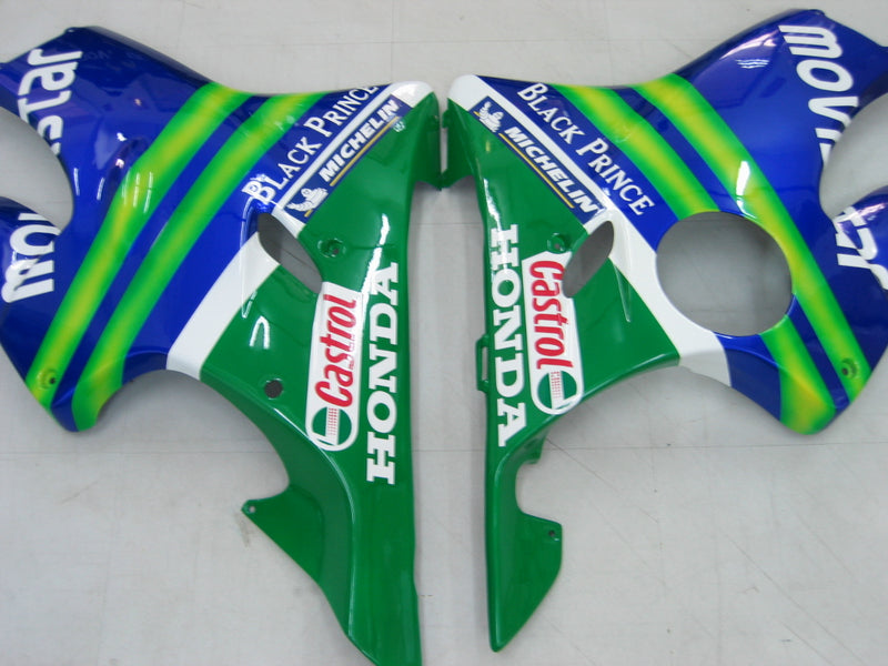 Fairings 2001-2003 Honda CBR 600 F4i Blue & Green Movistar Racing Generic