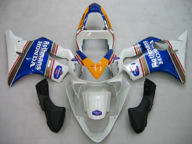 Fairings 2001-2003 Honda CBR 600 F4i White Rothmans Honda  Generic