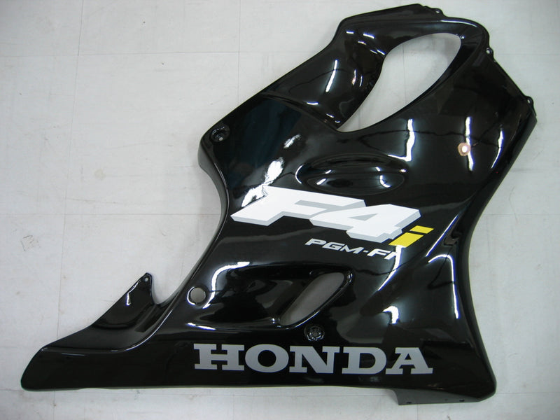 Fairings 2004-2007 Honda CBR 600 F4i  Black F4i Racing Generic